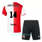 Günstige Feyenoord Paixao 14 Kindertrikot Heim 2023/24 Kurzarm