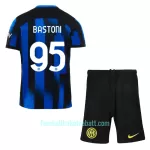 Günstige Inter Mailand Bastoni 95 Kindertrikot Heim 2023/24 Kurzarm