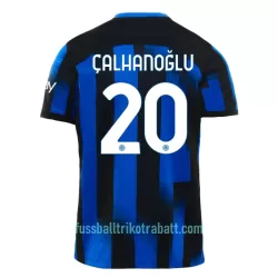 Günstige Inter Mailand Calhanoglu 20 Herrentrikot Heim 2023/24 Kurzarm Günstige Inter Mailand Calhanoglu 20 Herrentrikot Heim 2023/24 Kurzarm