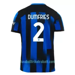 Günstige Inter Mailand Dumfries 2 Herrentrikot Heim 2023/24 Kurzarm Günstige Inter Mailand Dumfries 2 Herrentrikot Heim 2023/24 Kurzarm