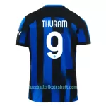 Günstige Inter Mailand Thuram 9 Herrentrikot Heim 2023/24 Kurzarm