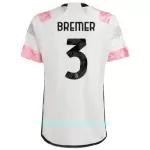 Günstige Juventus Turin Bremer 3 Herrentrikot Auswärts 2023/24 Kurzarm