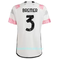 Günstige Juventus Turin Bremer 3 Herrentrikot Auswärts 2023/24 Kurzarm