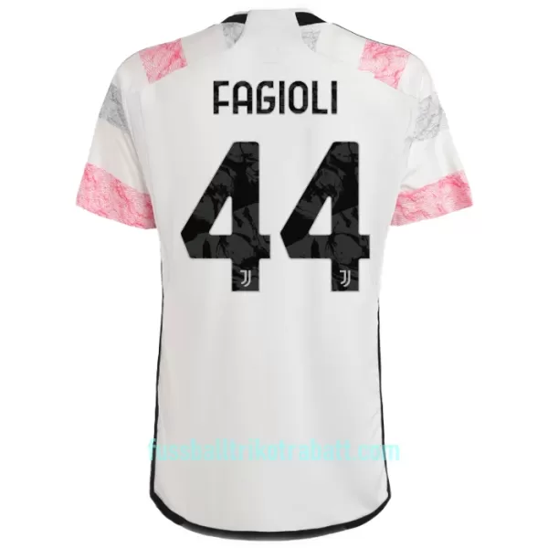 Günstige Juventus Turin Fagioli 44 Kindertrikot Auswärts 2023/24 Kurzarm