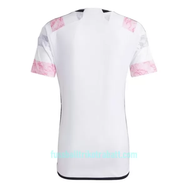 Günstige Juventus Turin Herrentrikot Auswärts 2023/24 Kurzarm