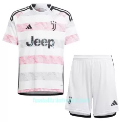 Günstige Juventus Turin Kindertrikot Auswärts 2023/24 Kurzarm Günstige Juventus Turin Kindertrikot Auswärts 2023/24 Kurzarm