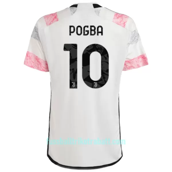 Günstige Juventus Turin Pogba 10 Kindertrikot Auswärts 2023/24 Kurzarm