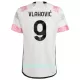 Günstige Juventus Turin Vlahovic 9 Kindertrikot Auswärts 2023/24 Kurzarm
