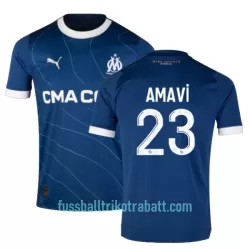 Günstige Olympique Marseille Amavi 23 Herrentrikot Auswärts 2023/24 Kurzarm Günstige Olympique Marseille Amavi 23 Herrentrikot Auswärts 2023/24 Kurzarm