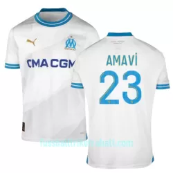 Günstige Olympique Marseille Amavi 23 Herrentrikot Heim 2023/24 Kurzarm