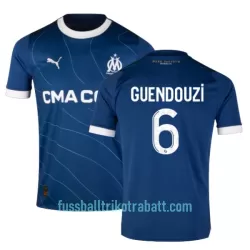 Günstige Olympique Marseille GUENDOUZI 6 Herrentrikot Auswärts 2023/24 Kurzarm
