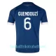 Günstige Olympique Marseille GUENDOUZI 6 Kindertrikot Auswärts 2023/24 Kurzarm