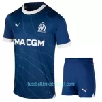 Günstige Olympique Marseille Kindertrikot Auswärts 2023/24 Kurzarm