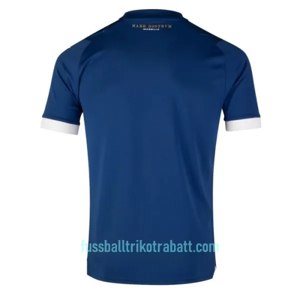 Günstige Olympique Marseille Kindertrikot Auswärts 2023/24 Kurzarm