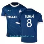 Günstige Olympique Marseille OUNAHI 8 Herrentrikot Auswärts 2023/24 Kurzarm