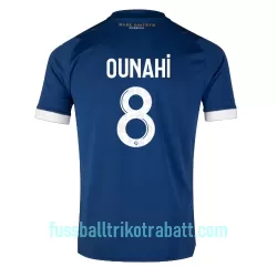 Günstige Olympique Marseille OUNAHI 8 Herrentrikot Auswärts 2023/24 Kurzarm