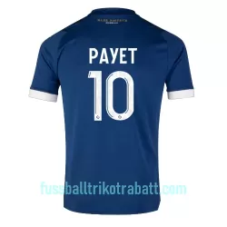 Günstige Olympique Marseille PAYET 10 Herrentrikot Auswärts 2023/24 Kurzarm