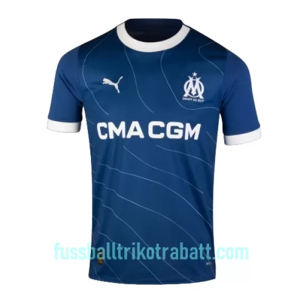 Günstige Olympique Marseille UNDER 17 Herrentrikot Auswärts 2023/24 Kurzarm