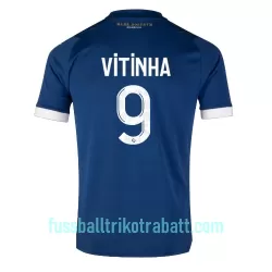 Günstige Olympique Marseille VITINHA 9 Herrentrikot Auswärts 2023/24 Kurzarm