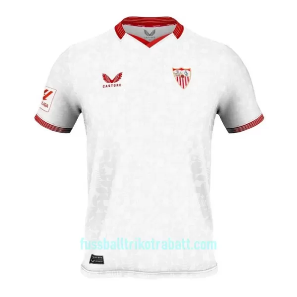 Günstige Sevilla FC Kindertrikot Heim 2023/24 Kurzarm
