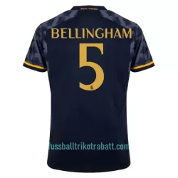 Günstige Real Madrid Bellingham 5 Herrentrikot Auswärts 2023/24 Kurzarm