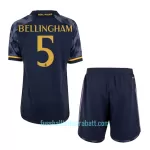 Günstige Real Madrid Bellingham 5 Kindertrikot Auswärts 2023/24 Kurzarm