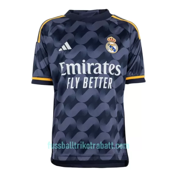 Günstige Real Madrid Bellingham 5 Kindertrikot Auswärts 2023/24 Kurzarm