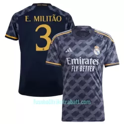 Günstige Real Madrid E. Militao 3 Herrentrikot Auswärts 2023/24 Kurzarm Günstige Real Madrid E. Militao 3 Herrentrikot Auswärts 2023/24 Kurzarm