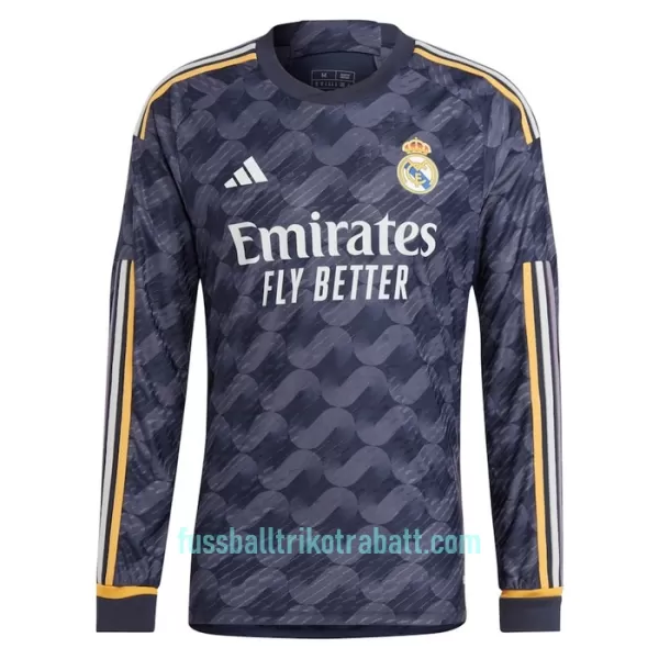 Günstige Real Madrid Herrentrikot Auswärts 2023/24 Langarm