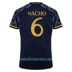Günstige Real Madrid Nacho 6 Herrentrikot Auswärts 2023/24 Kurzarm
