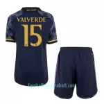 Günstige Real Madrid Valverde 15 Kindertrikot Auswärts 2023/24 Kurzarm