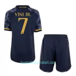 Günstige Real Madrid Vini Jr. 7 Kindertrikot Auswärts 2023/24 Kurzarm