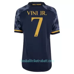 Günstige Real Madrid Vini Jr. 7 Kindertrikot Auswärts 2023/24 Kurzarm