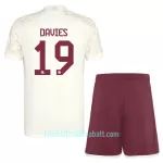 Günstige FC Bayern München Davies 19 Champions League Kindertrikot Ausweich 2023/24 Kurzarm