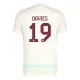 Günstige FC Bayern München Davies 19 Champions League Kindertrikot Ausweich 2023/24 Kurzarm