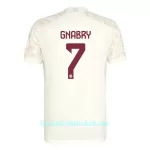 Günstige FC Bayern München Gnabry 7 Champions League Herrentrikot Ausweich 2023/24 Kurzarm