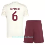 Günstige FC Bayern München Kimmich 6 Champions League Kindertrikot Ausweich 2023/24 Kurzarm