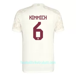 Günstige FC Bayern München Kimmich 6 Champions League Kindertrikot Ausweich 2023/24 Kurzarm