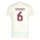 Günstige FC Bayern München Kimmich 6 Champions League Kindertrikot Ausweich 2023/24 Kurzarm