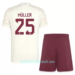 Günstige FC Bayern München Muller 25 Champions League Kindertrikot Ausweich 2023/24 Kurzarm Günstige FC Bayern München Muller 25 Champions League Kindertrikot Ausweich 2023/24 Kurzarm