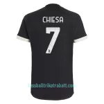 Günstige Juventus Turin Chiesa 7 Herrentrikot Ausweich 2023/24 Kurzarm
