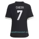Günstige Juventus Turin Chiesa 7 Kindertrikot Ausweich 2023/24 Kurzarm