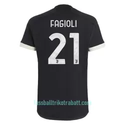 Günstige Juventus Turin Fagioli 21 Herrentrikot Ausweich 2023/24 Kurzarm Günstige Juventus Turin Fagioli 21 Herrentrikot Ausweich 2023/24 Kurzarm