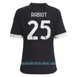 Günstige Juventus Turin Rabiot 25 Kindertrikot Ausweich 2023/24 Kurzarm