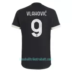 Günstige Juventus Turin Vlahovic 9 Herrentrikot Ausweich 2023/24 Kurzarm