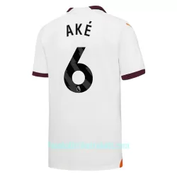 Günstige Manchester City Ake 6 Herrentrikot Auswärts 2023/24 Kurzarm Günstige Manchester City Ake 6 Herrentrikot Auswärts 2023/24 Kurzarm