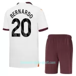 Günstige Manchester City Bernardo 20 Kindertrikot Auswärts 2023/24 Kurzarm