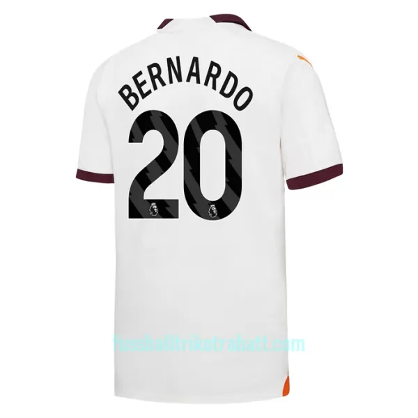 Günstige Manchester City Bernardo 20 Kindertrikot Auswärts 2023/24 Kurzarm