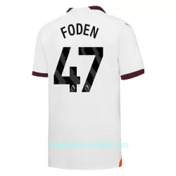 Günstige Manchester City Foden 47 Herrentrikot Auswärts 2023/24 Kurzarm Günstige Manchester City Foden 47 Herrentrikot Auswärts 2023/24 Kurzarm