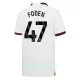 Günstige Manchester City Foden 47 Kindertrikot Auswärts 2023/24 Kurzarm